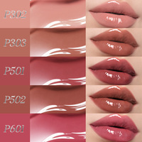 MAANGE Gloss à lèvres en gros, Huile à lèvres longue tenue 24h, Rouge à lèvres liquide hydratant et waterproof