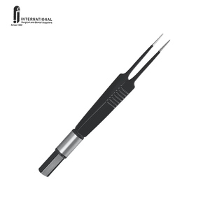 Pinzas de Joyero Bipolares F.J. INTERNATIONAL de Alta Calidad, Reutilizables, con Punta Plateada Antiadherente, Juego de Instrumentos Electroquirúrgicos - Product Image 4