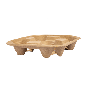 <b>Takeaway</b> Carrier Cheap Price Cup Holder Tray <b>Coffee</b> Vietnam Paper Pulp Drink Tray OEM ODM - Product Image 5