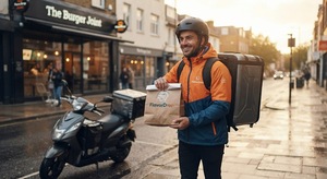 Application mobile de livraison de repas : commandez des plats en ligne auprès de restaurants près de chez vous avec suivi en temps réel, paiements sécurisés et livraison rapide à domicile. - Product Image 4