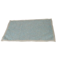 Tapis d'hôtel écologiques faits à la main, recyclables, en chanvre, résistants à la chaleur, sets de table/sous-plats pour la cuisine et les restaurants, style bohème, 3 mm
