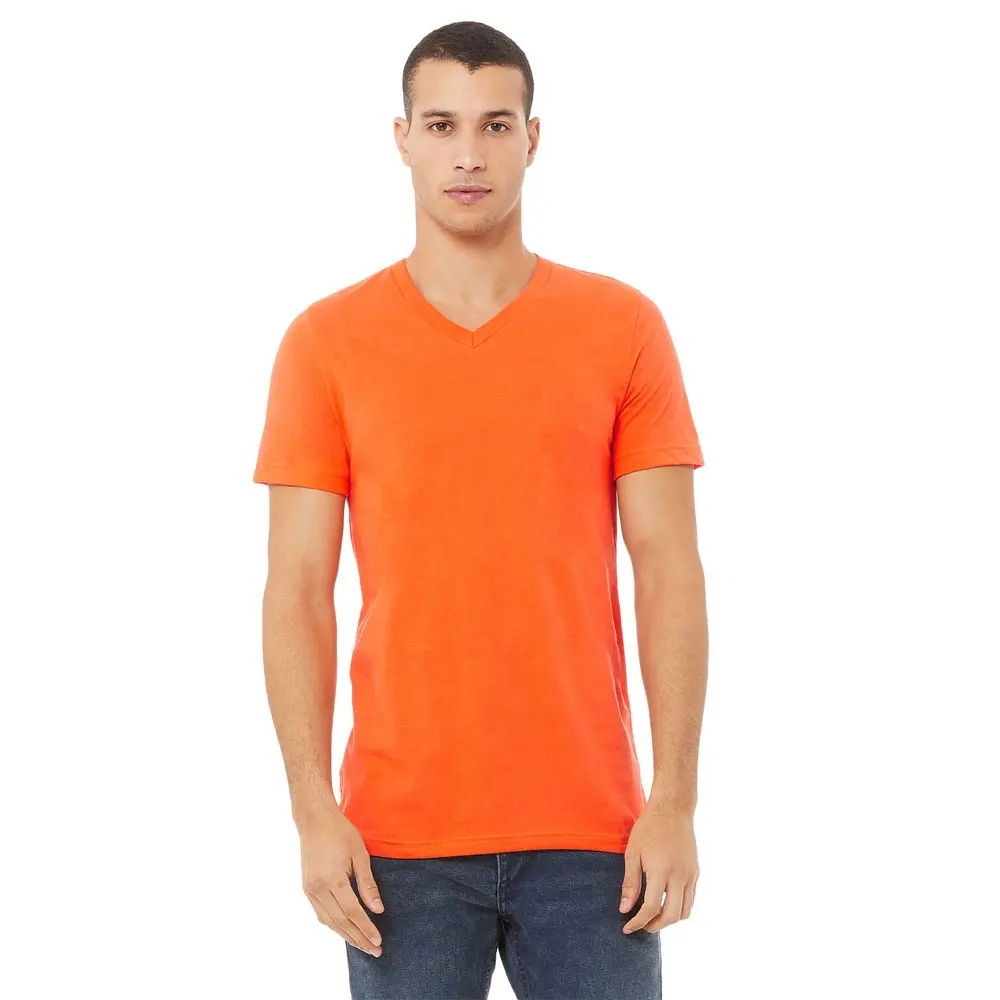 Bella Canvas 3005 Orange unisex jersey t shirt for printining in price Classic 100% Cotton Plain Breathable tee