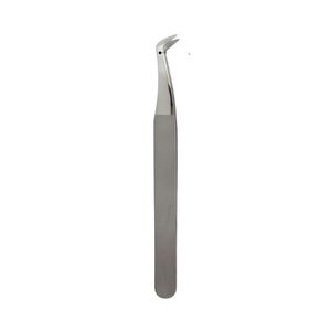 Pinzas para Extensión de Pestañas de Acero Inoxidable con Punta Recta y Plana, Pinzas para Pestañas al por Mayor, Pinzas de Alta Calidad de Marca Privada - Product Image 4
