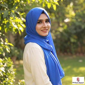 Custom Chiffon Scarf Hijab <b>Silk</b> Feel <b>Head</b> <b>Wrap</b> Shawl OEM ODM Private Label Fashion Textile Manufacturer - Product Image 5