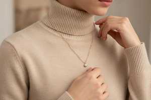 Collar de perlas de agua dulce de plata de ley 925 para mujer, elegante joyería minimalista con colgante de perlas, aniversario, cumpleaños y regalo - Product Image 4