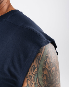 2026 Solid Color Breathable V-neck Men's Tank Top Knitted Polyester/Cotton Custom Gym <b>Vest</b> Bodybuilding <b>Stringer</b> High Street - Product Image 6