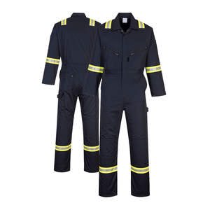 Uniforme de Trabajo de Seguridad Industrial de Alta Visibilidad BETTERGLOWAPPARELMFG Personalizado, Conjunto Unisex de Algodón Transpirable con Certificación CE - Product Image 4