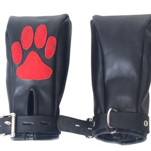 Cowhide <b>Leather</b> <b>Wrist</b> <b>Cuffs</b> with Comfortable Padding and Strong Metal Rings - Product Image 6