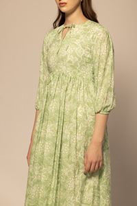 Nuevo Diseño de Vestido Estampado Abstracto para Mujer, Vestido Casual para Uso Diario, Disponible a un Precio Accesible - Product Image 5