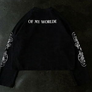 Chemise pour homme à épaules tombantes, imprimée, de qualité supérieure - Product Image 2