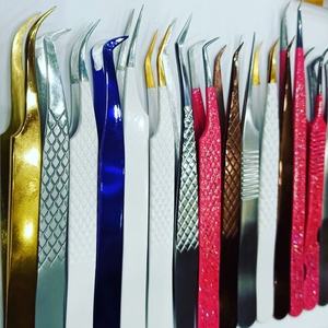 Pinzas para Pestañas de Acero Inoxidable con Punta de Fibra, Dentadas, con Opción de Logotipo Personalizado - Venta al por Mayor - Product Image 5