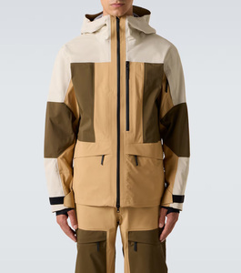 Traje de Esquí para Hombre con Bloques de Color, Impermeable, con Capucha, Deportivo, de Longitud Completa, con Bolsillos Laterales, Ropa de Invierno - Product Image 2
