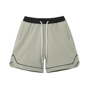 Pantalones Cortos Deportivos para Hombre, Diseño Nuevo, Mezcla de Poliéster y Algodón, Cintura Elástica con Cordón, Casuales, para Entrenamiento de Verano y Fitness - Product Image 5