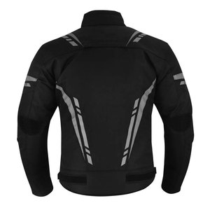 Chaqueta Cordura Personalizada B2B, Traje de Motociclista Resistente OEM, Chaqueta Cordura con Impresión Reflectante Personalizada de Fábrica, Etiqueta Privada de Seguridad - Product Image 3