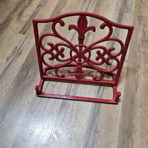 Porte-livres de cuisine en métal poli pour un style de cuisine artistique et une manipulation quotidienne des recettes efficace, fiable et fluide - Product Image 6