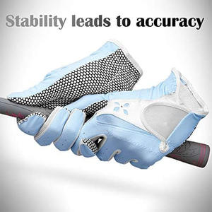 ถุงมือกอล์ฟสำหรับผู้หญิงหนึ่งคู่ ระบบยึดเกาะที่ดีขึ้น เย็นสบายและสะดวกสบาย - Product Image 2