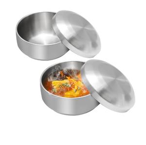 Cuencos Katori de Latón Ecológicos Hechos en India con Tapa, Cuencos para Servir Postres, Cuenco para Servir Alimentos Puros, Pulido, Sostenible, para Viajes - Product Image 4