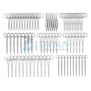 ชุดเครื่องมือผ่าตัดสัตว์เลี้ยงคุณภาพสูง 72 ชิ้น สำหรับการผ่าตัดทั่วไปและทำหมันแมว ได้รับการรับรองมาตรฐาน CE - Product Image 3