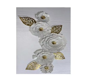 Hot Selling Modern Design Metal Wall Decor Home Decoration Pieces Luxury High Quality Metal Wall <b>Arts</b> From India - Product Image 5