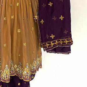 Robe afghane pour femmes, tenue musulmane traditionnelle élégante, vêtements ethniques brodés à manches longues, coupe ample, tenue modeste et confortable - Product Image 5