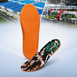 Semelles intérieures en mousse à mémoire de forme anti-fatigue pour bottes de travail, forme ergonomique, amortissement des chocs, inserts antidérapants pour longues heures de travail - Product Image 1