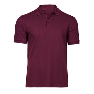 Packs de polos tendance 100 % coton pour hommes, couleur noire unie, col rabattu, manches courtes - Product Image 3