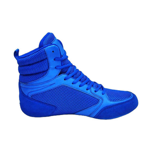 Zapatos de Boxeo OEM con Construcción de Malla Transpirable, Suela Ligera, Ajuste Seguro en el Tobillo y Servicio de Fabricación con Logotipo Personalizado - Product Image 4
