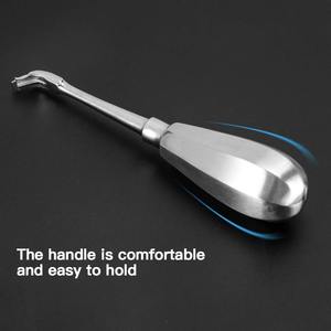 Separador de Coronas Dentales, Fresa, Pinza de Restauración Dental con Mango Metálico Antideslizante, Elevador de Raíces Dentales, Extractor de Coronas Rota - Product Image 3