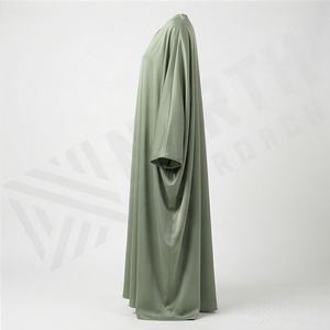 Khimar élégant fait main pour femmes musulmanes, grande taille, fabriqué avec un tissu en polyester de haute qualité, option de conception personnalisée - Product Image 3