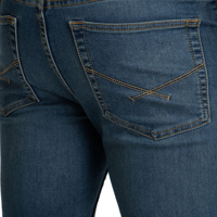 Vintage Yüksek Kaliteli Klasik Erkek Düz Paça Kot Pantolon Örme Pamuklu Spandeks Nefes Alabilen Düz Renk İlkbahar Sonbahar Günlük Esnek