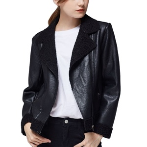 Chaqueta de Motociclista de Piel de Oveja para Mujer, Diseño de Moda, Nueva Llegada, Calidad Premium, Venta al por Mayor, Personalizable, Transpirable, Talla Grande - Product Image 3