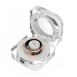 Anillo Inteligente OLED 2026 de Acero Inoxidable IP68, Monitor de Salud y Ejercicio, Sueño, Frecuencia Cardíaca, SpO2, Control por Aplicación, Compatible con iOS - Product Image 4