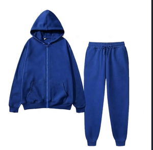 Ensemble de survêtement personnalisé avec sweat à capuche et pantalon de jogging en molleton premium, vêtements de sport, fabricant OEM, marque privée, vente en gros directe d'usine - Product Image 3