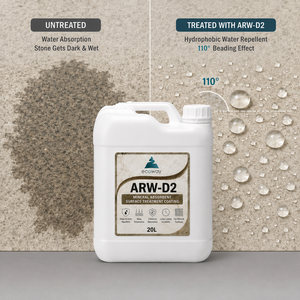 ARW-D2 น้ำยาเคลือบผิวดูดซึมแร่ธาตุ ให้การปกป้องสูง 60 ตร.ม. ต่อ 1 ลิตร สำหรับหินแกรนิต บรรจุ 20 ลิตร - Product Image 4