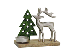 Artesign - Decoración Moderna y Duradera de Conejito y Huevo de Pascua en Níquel y Aluminio con Patrones Florales Bordados - Product Image 1