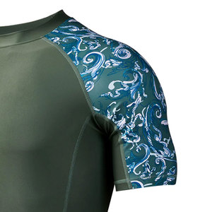 Soft Breathable New <b>Design</b> Arrival Lightweight Slim Sublimation Print Comfortable Short Sleeve <b>Custom</b> Logo Men <b>Compression</b> <b>Shirt</b> - Product Image 6