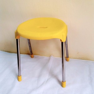 Silla de plástico con marco de acero inoxidable de alta calidad, resistente, duradera, fácil de limpiar, ideal para el hogar, la Oficina, el balcón y el restaurante - Product Image 6