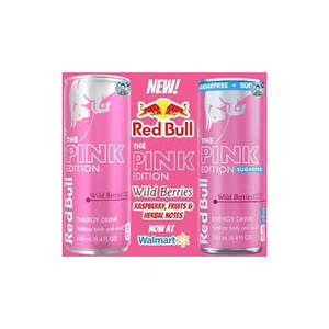 Bebida Energética Refrescante Red Bull Edición Rosa con Sabor a Bayas Silvestres para Entrenamientos, Viajes y Horarios Apretados - Product Image 2