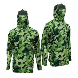 Proveedor Mayorista OEM Personalizado, Sudadera con Capucha de Pesca de Poliéster Sublimado de Alta Densidad, Fabricante al por Mayor, Marca Privada - Product Image 1