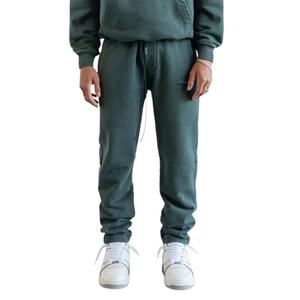 Chándal de fábrica de ropa de calle al por mayor LOW MOQ sudadera de lana gruesa pulóver Sudadera con capucha y pantalones de chándal desgastados de gran tamaño - Product Image 5