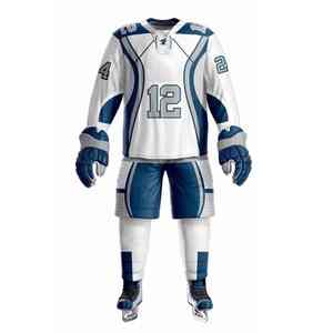 ชุดยูนิฟอร์มฮอกกี้น้ำแข็งที่ผลิตจากเส้นใยสังเคราะห์ประสิทธิภาพสูง ทนทานต่อการฉีกขาด ออกแบบตามหลักสรีรศาสตร์เพื่อการเคลื่อนไหวได้อย่างอิสระสูงสุด - Product Image 2