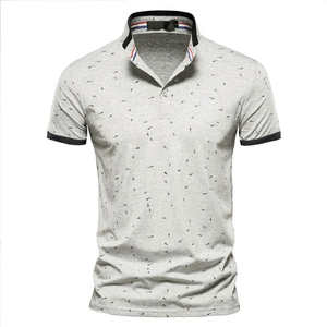 <b>Mens</b> <b>Long</b> <b>Sleeve</b> Rugby Polo <b>Shirt</b> Bold Horizontal <b>Stripes</b> Contrast White Collar Casual Slim Fit Cotton Blend Winter Tops Apparel - Product Image 1