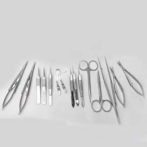 PISSCO Micro Hand Surgery <b>Instrument</b> Kit Microvascular Clamp <b>Instrument</b> Set Microsurgery Surgical <b>Instruments</b> Stainless Steel - Product Image 3