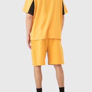 Ensemble T-shirt et short décontracté d'été de haute qualité, respirant, à séchage rapide, coupe ample, manches courtes, design personnalisable - Product Image 6