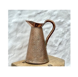Copper Water Jug Enhancing Dining <b>Table</b> Functionality Through Accessible Water Serving and Practical <b>Storage</b> Convenience - Product Image 4