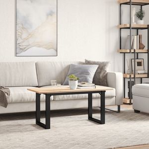 Patas de mesa de centro con estructura en O de acero, 27.6"x11.8"x16.9", patas para muebles - Product Image 3