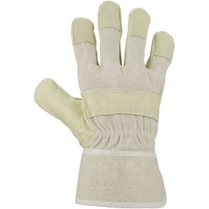 Gants de gréement en cuir canadien 707 de haute qualité jaune/blanc XL Protection des mains de sécurité Construction/Jardinage/Travail industriel - Product Image 6