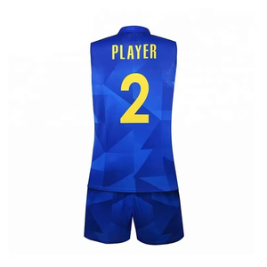 Uniformes de Voleibol Personalizados ODM a Precio Económico, Camisetas Cortas Impresas 100% Poliéster, Transpirables, de Secado Rápido, con Logotipo Personalizado - Product Image 2
