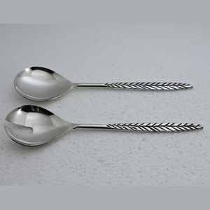 Star Crafts India Designed Stainless Steel with Salad Server Set with Best Quality Product <b>Kitchen</b> Accessories <b>Kitchen</b> <b>Gadgets</b> - Product Image 4