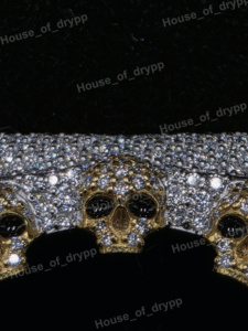 Iced Out VVS Moissanite Diamond Watch Bezel 2100 Series Watch with Moissanite diamond Watch Part - Product Image 5